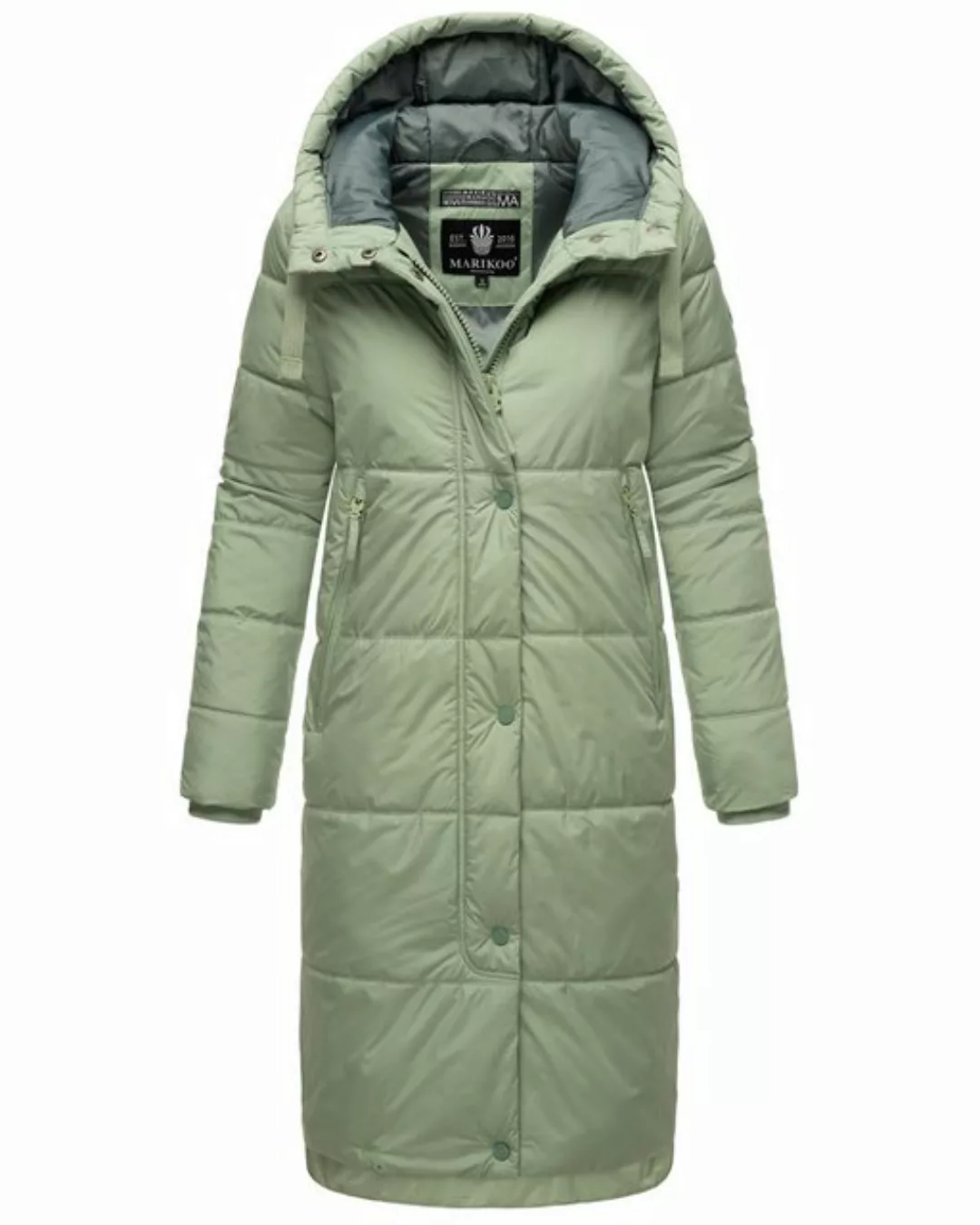 Marikoo Winterjacke Soranaa langer Winter Mantel mit Kapuze günstig online kaufen