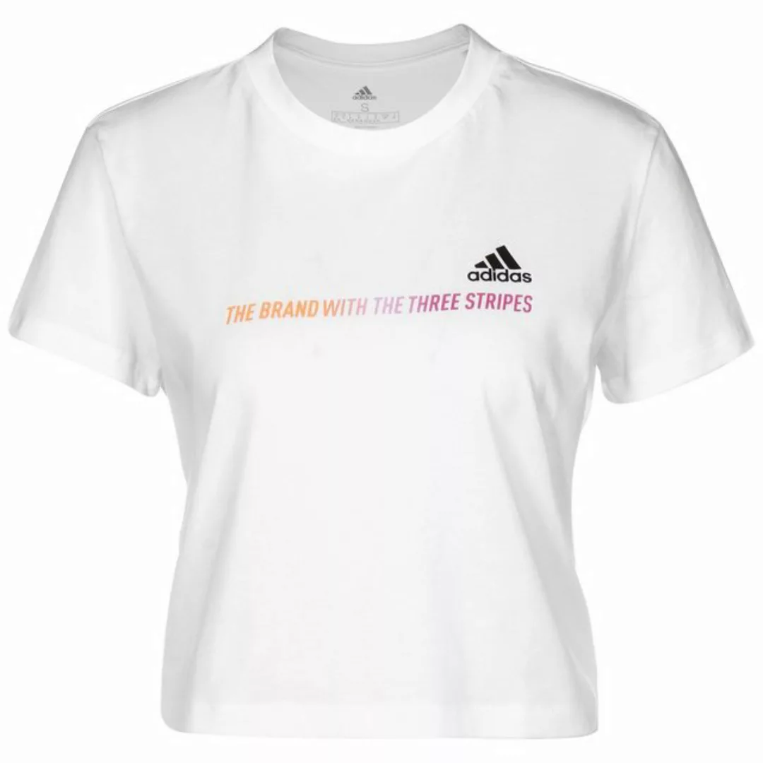 adidas Sportswear T-Shirt Essentials Gradient Cropped T-Shirt Damen günstig online kaufen