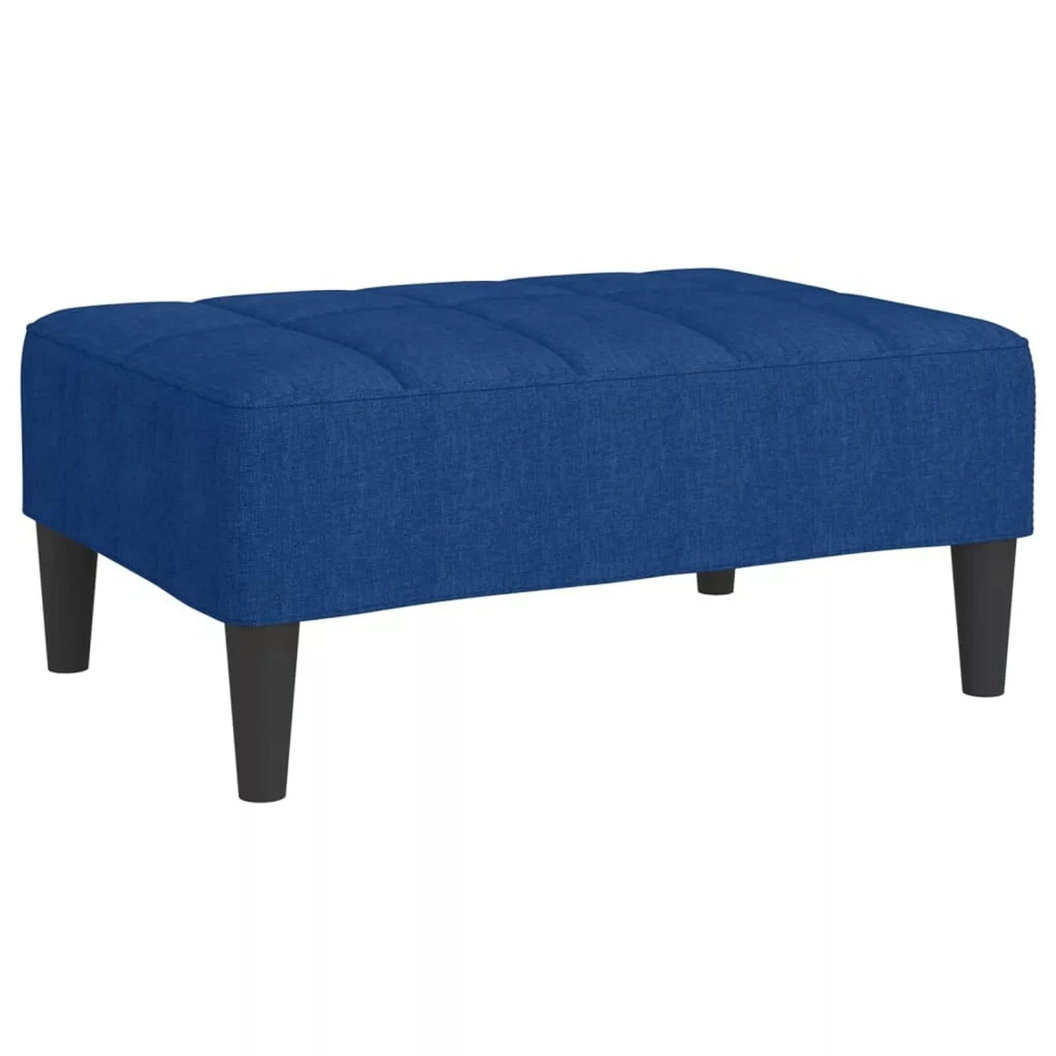 vidaXL Fußhocker Blau 78x56x32 cm Stoff Modell 4 günstig online kaufen