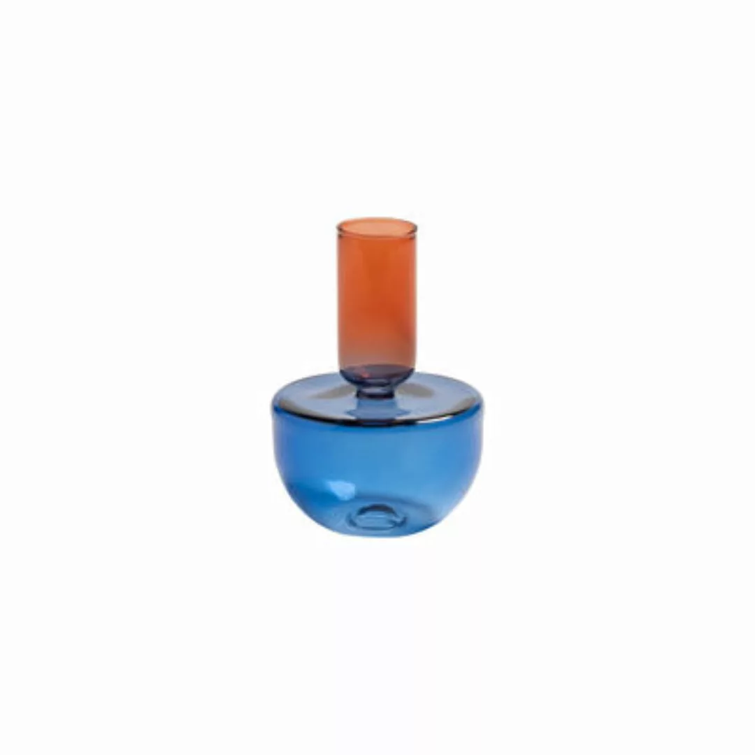 Kerzenleuchter Jumble glas bunt / Ø 7 x H 9 cm - Glas - & klevering - Bunt günstig online kaufen