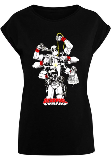 ABSOLUTE CULT T-Shirt ABSOLUTE CULT Damen Ladies Deadpool - Multitasking T- günstig online kaufen