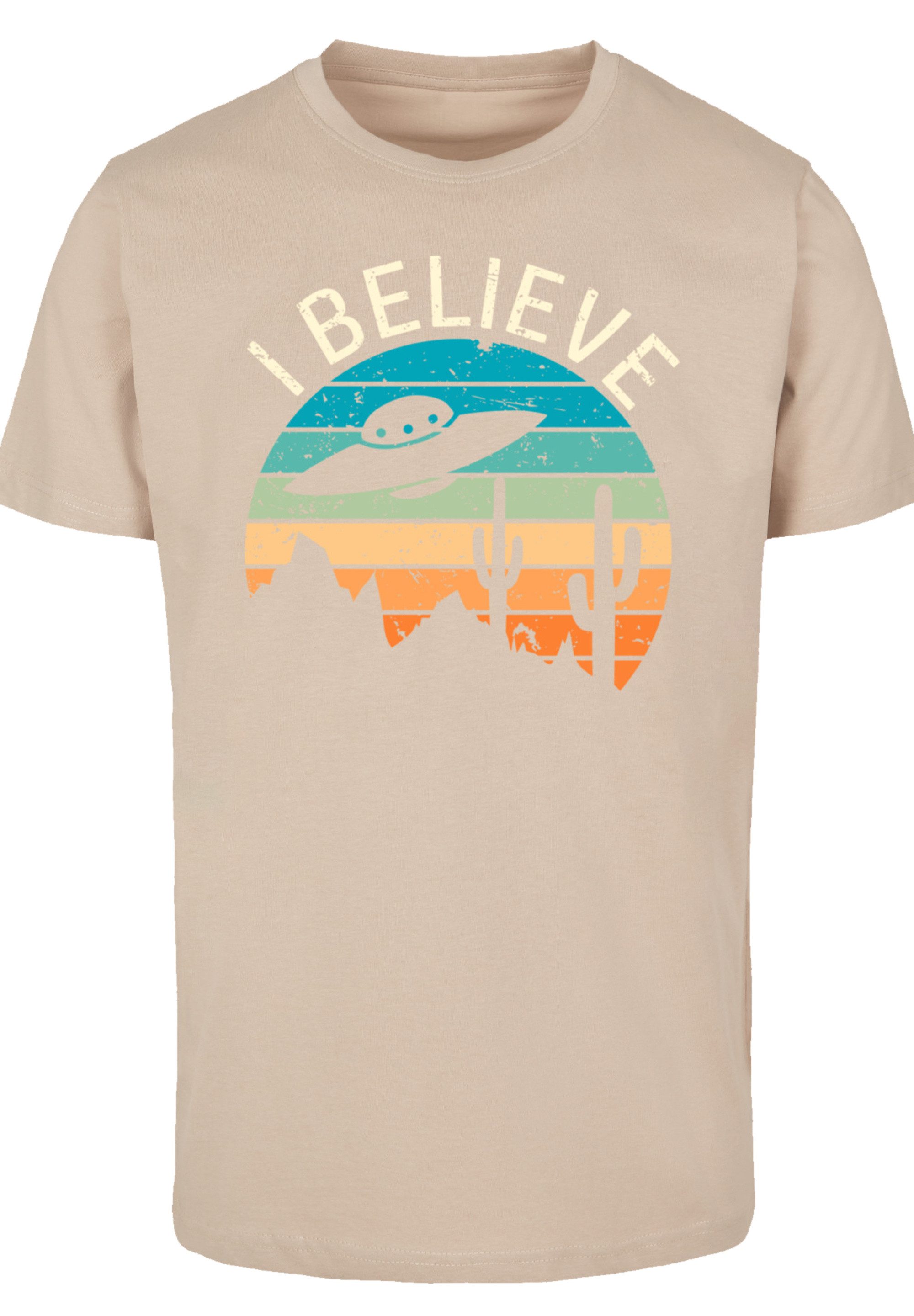 F4NT4STIC T-Shirt I Believe UFO Alien günstig online kaufen