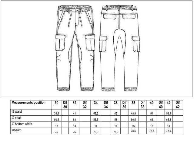 SUBLEVEL Cargohose Herren Cargo Hose Jeans Sweatpant Chino Jogginghose Tunn günstig online kaufen