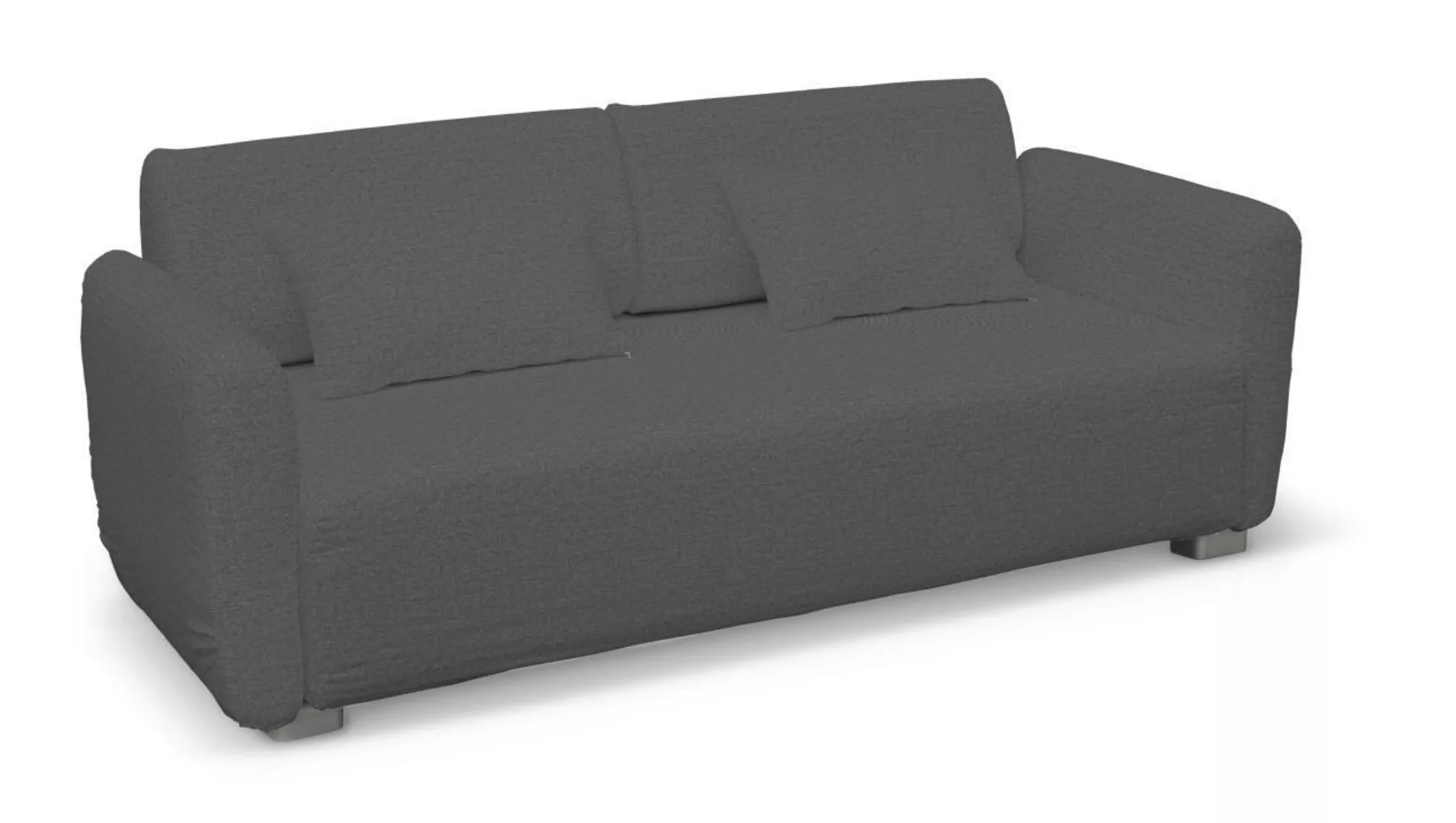 Bezug für Mysinge 2-Sitzer Sofa, dunkelgrau, Sofabezug Mysinge 2-Sitzer, Ed günstig online kaufen