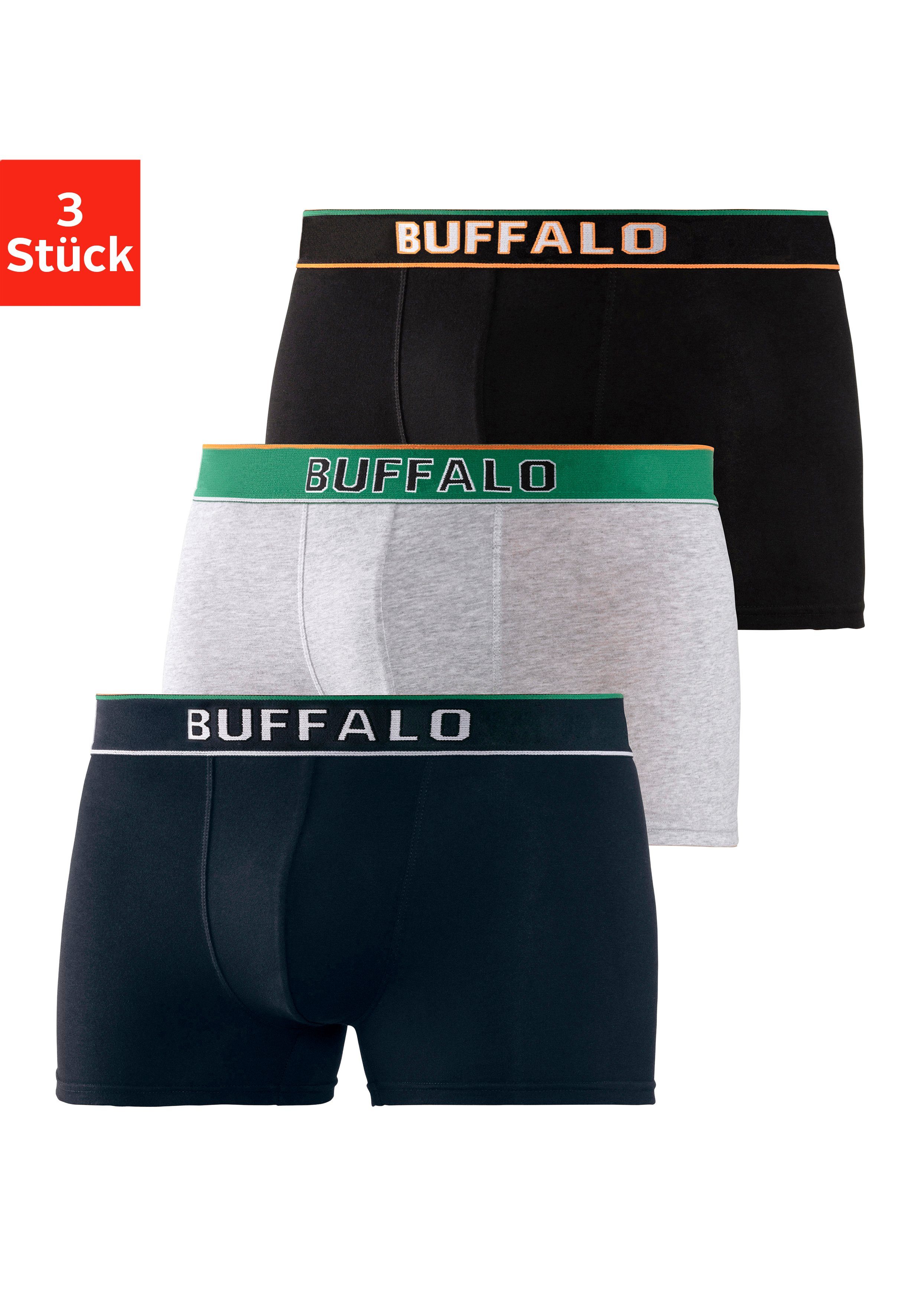 Buffalo Boxer Boxershorts für Herren (Packung, günstig online kaufen