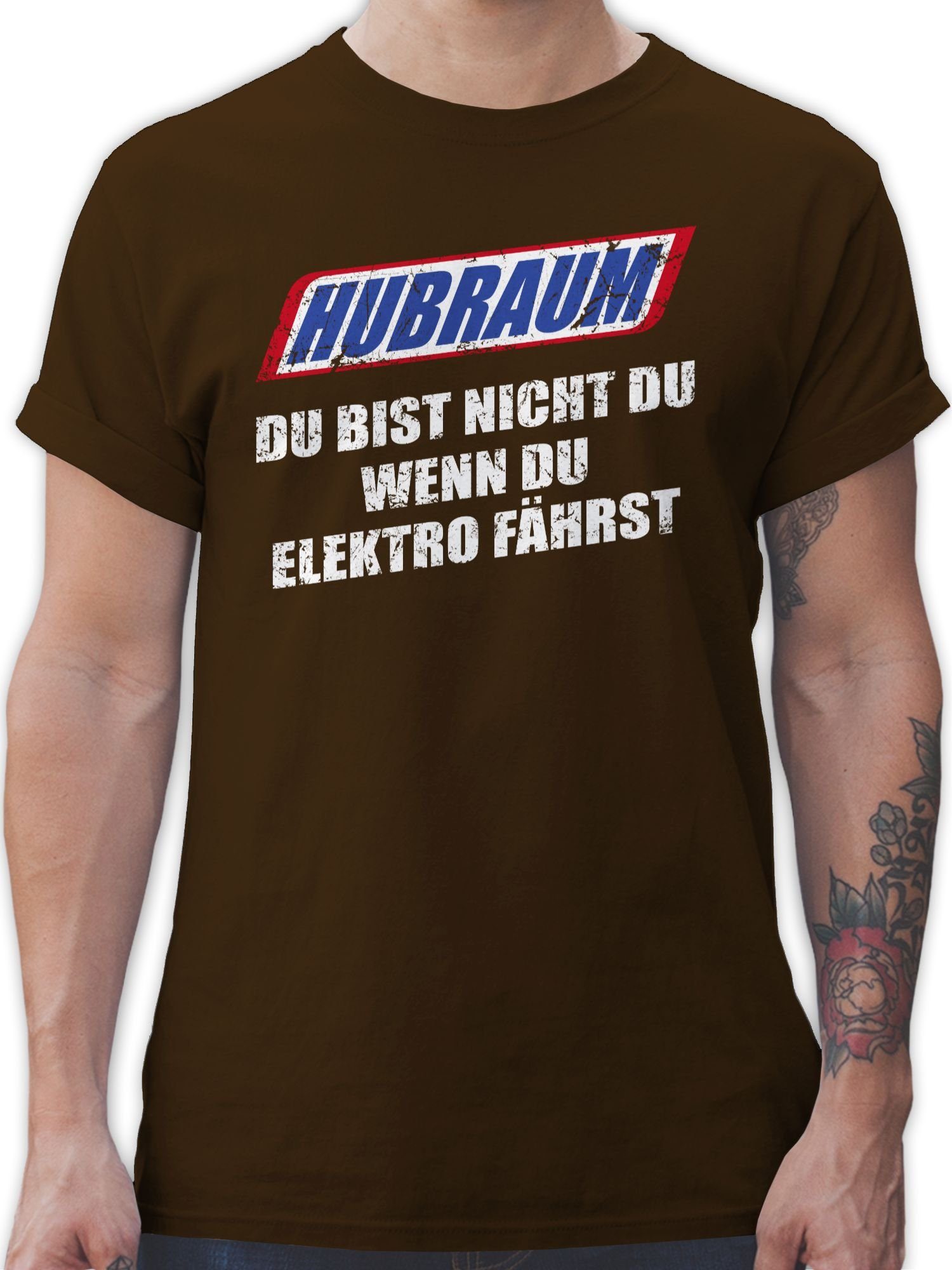 Shirtracer T-Shirt Hubraum - du bist günstig online kaufen