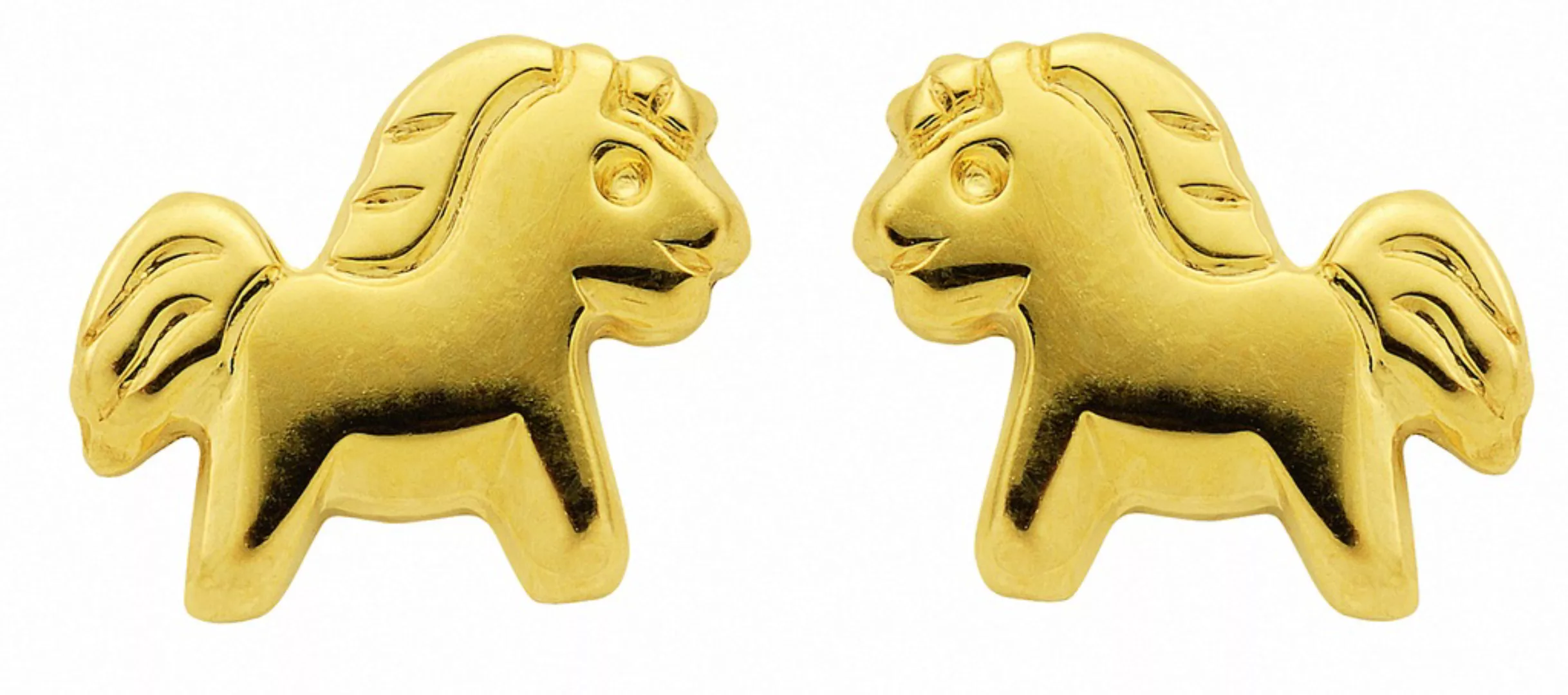 Adelia´s Paar Ohrhänger "Damen Goldschmuck 1 Paar 333 Gold Ohrringe / Ohrst günstig online kaufen