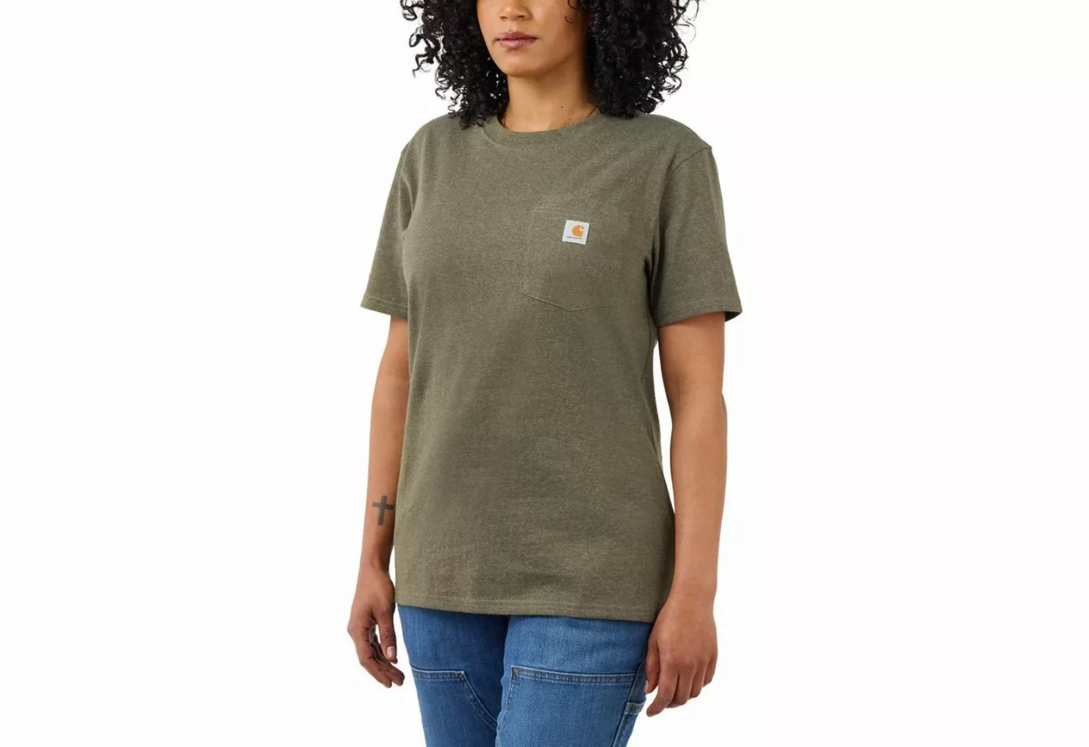 Carhartt T-Shirt Carhartt Damen T-Shirt Loose Fit Heavyweight Short-Sleeve günstig online kaufen