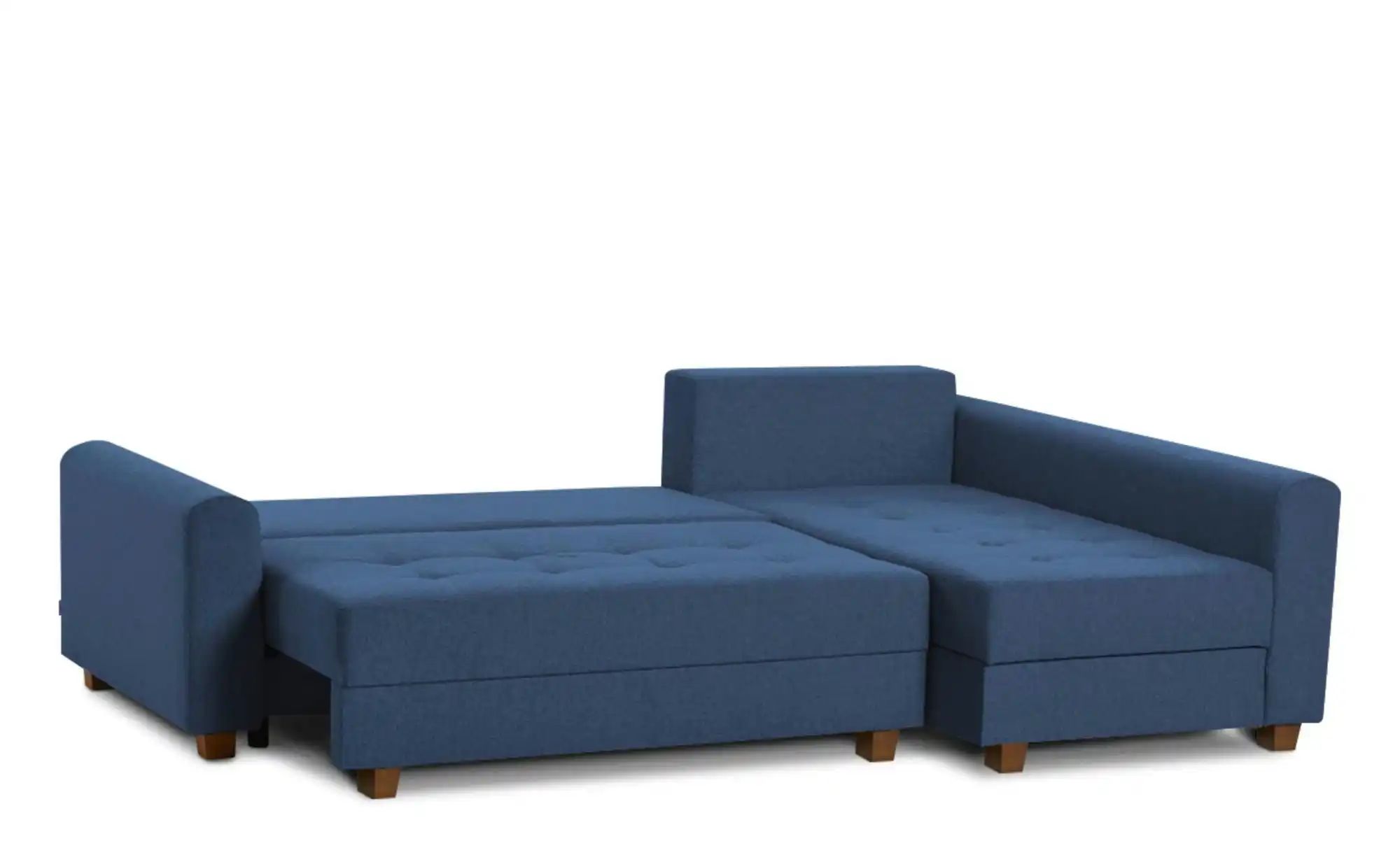 KONSIMO Ecksofa  Revo ¦ blau ¦ Maße (cm): B: 255 H: 88 Polstermöbel > Sofas günstig online kaufen