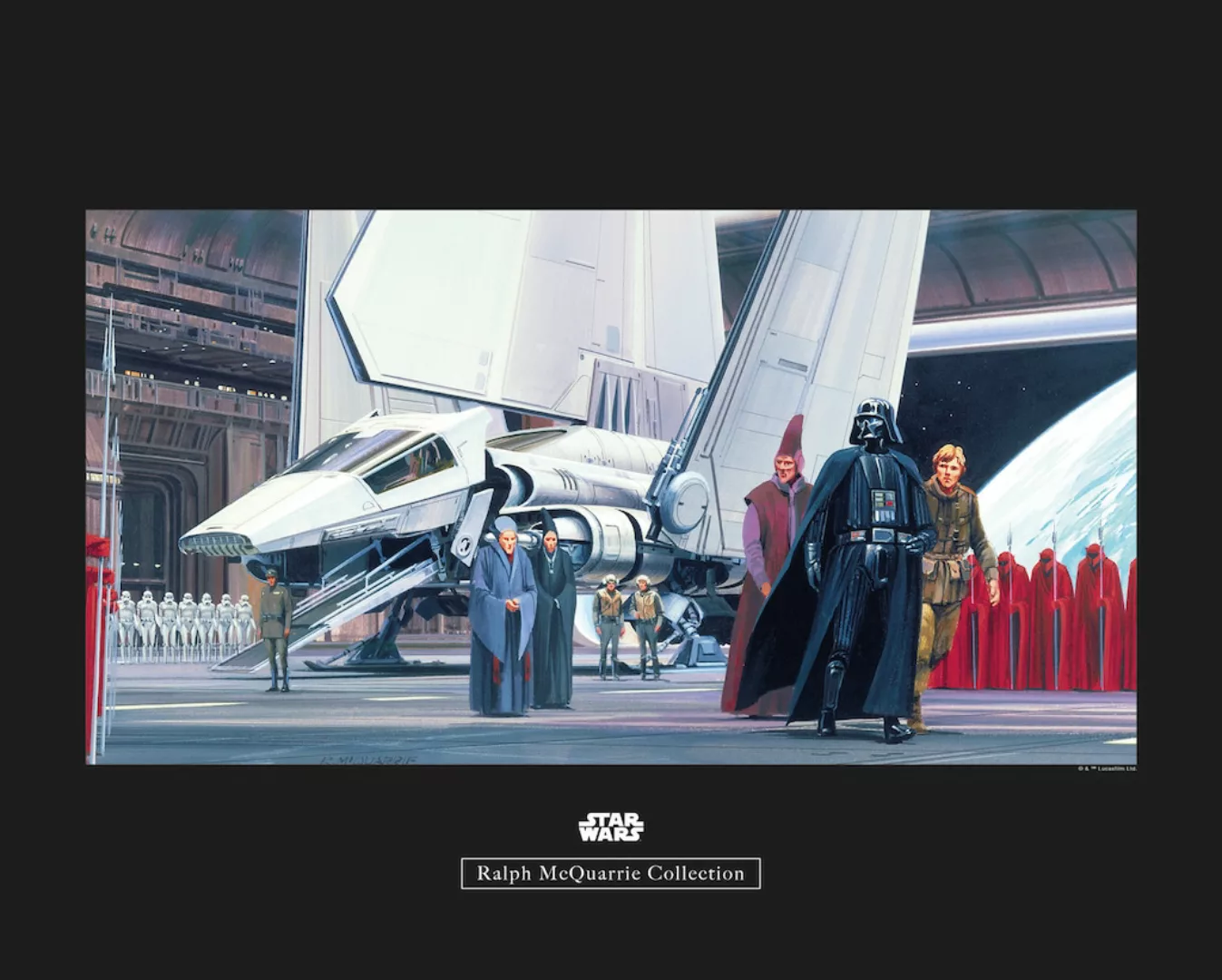 Komar Wandbild Star Wars Dock 50 x 40 cm günstig online kaufen