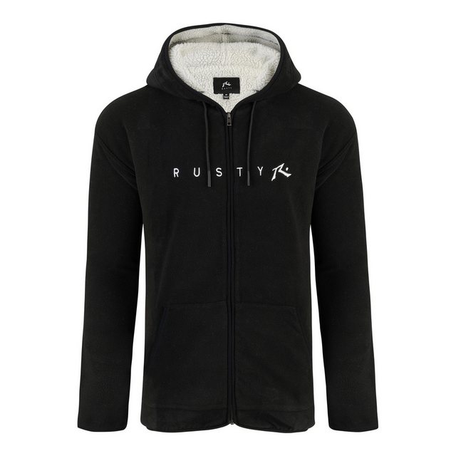 Rusty Kapuzenplüschjacke IN LINE SHERPA ZIP THRU POLAR FLEECE günstig online kaufen