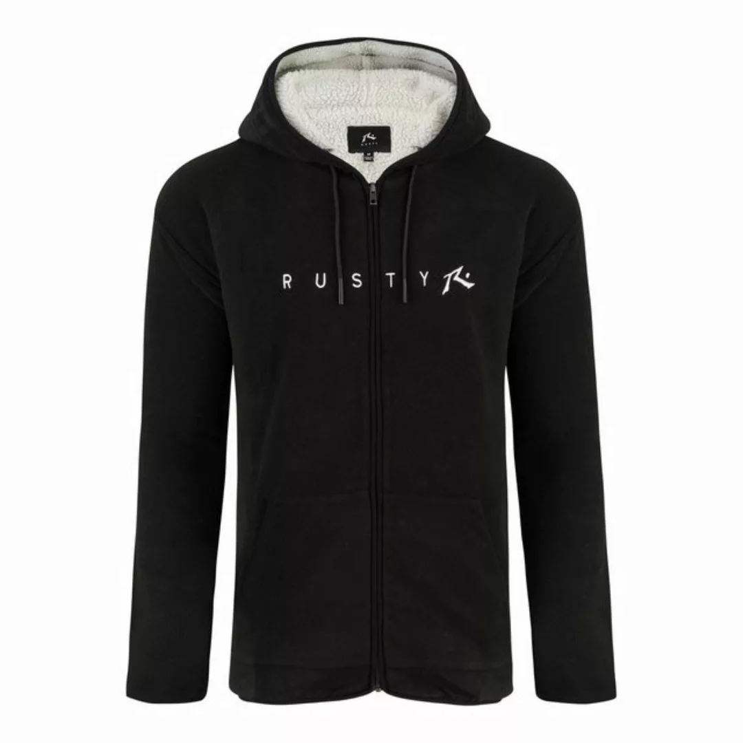 Rusty Kapuzenplüschjacke IN LINE SHERPA ZIP THRU POLAR FLEECE günstig online kaufen