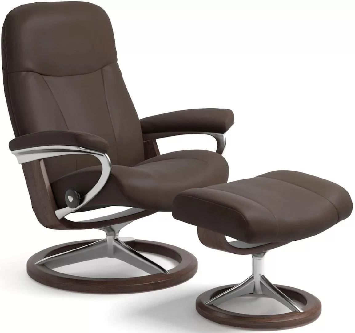 Stressless® Relaxsessel »Garda«, (Set, Relaxsessel mit Hocker), mit Hocker, günstig online kaufen