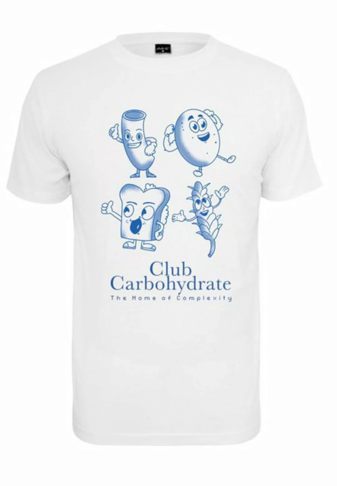 MisterTee T-Shirt MisterTee Herren Club Carbohydrate Tee (1-tlg) günstig online kaufen