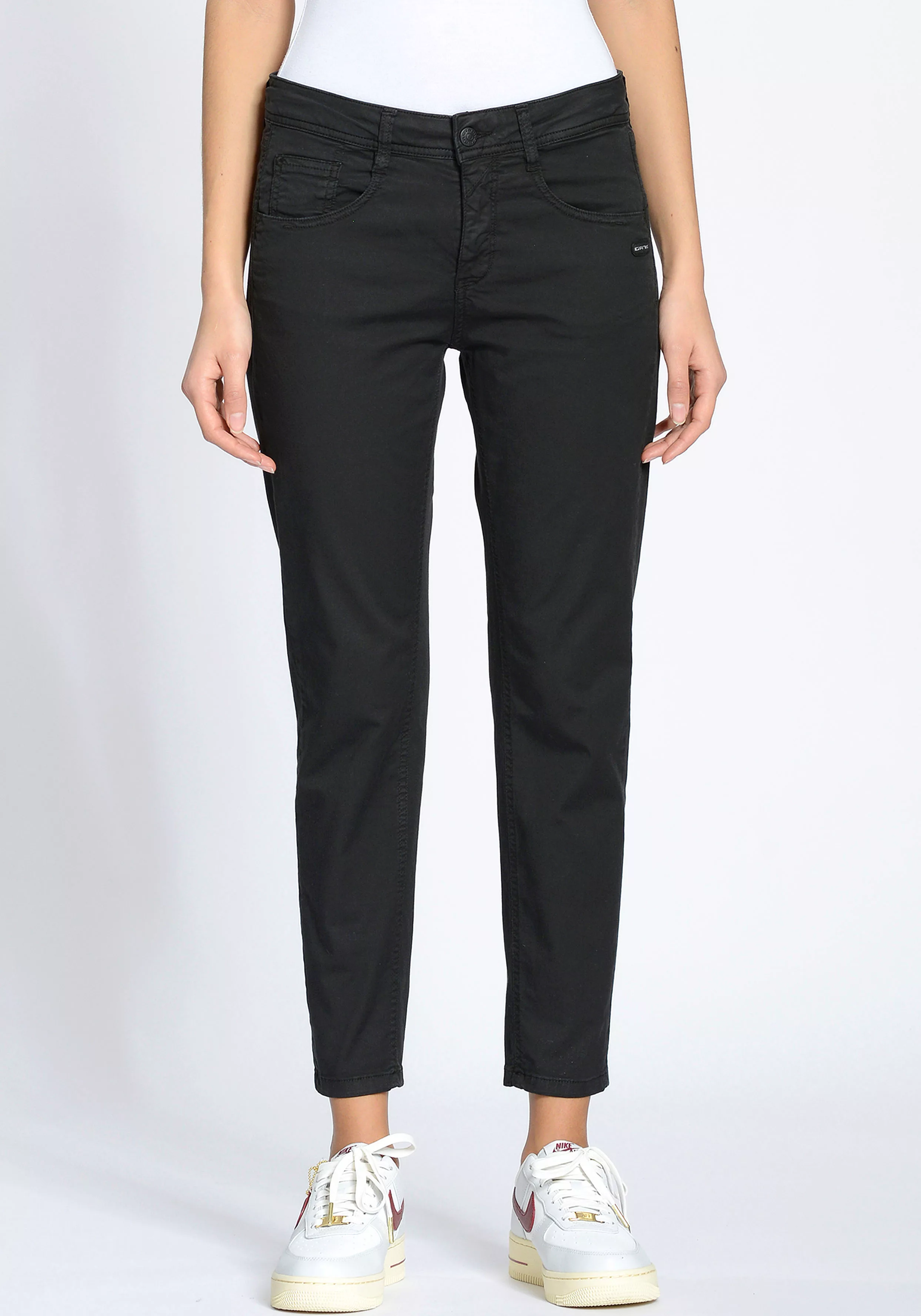 GANG 5-Pocket-Hose "94AMELIE CROPPED", mit doppelter Passe und doppelter, r günstig online kaufen
