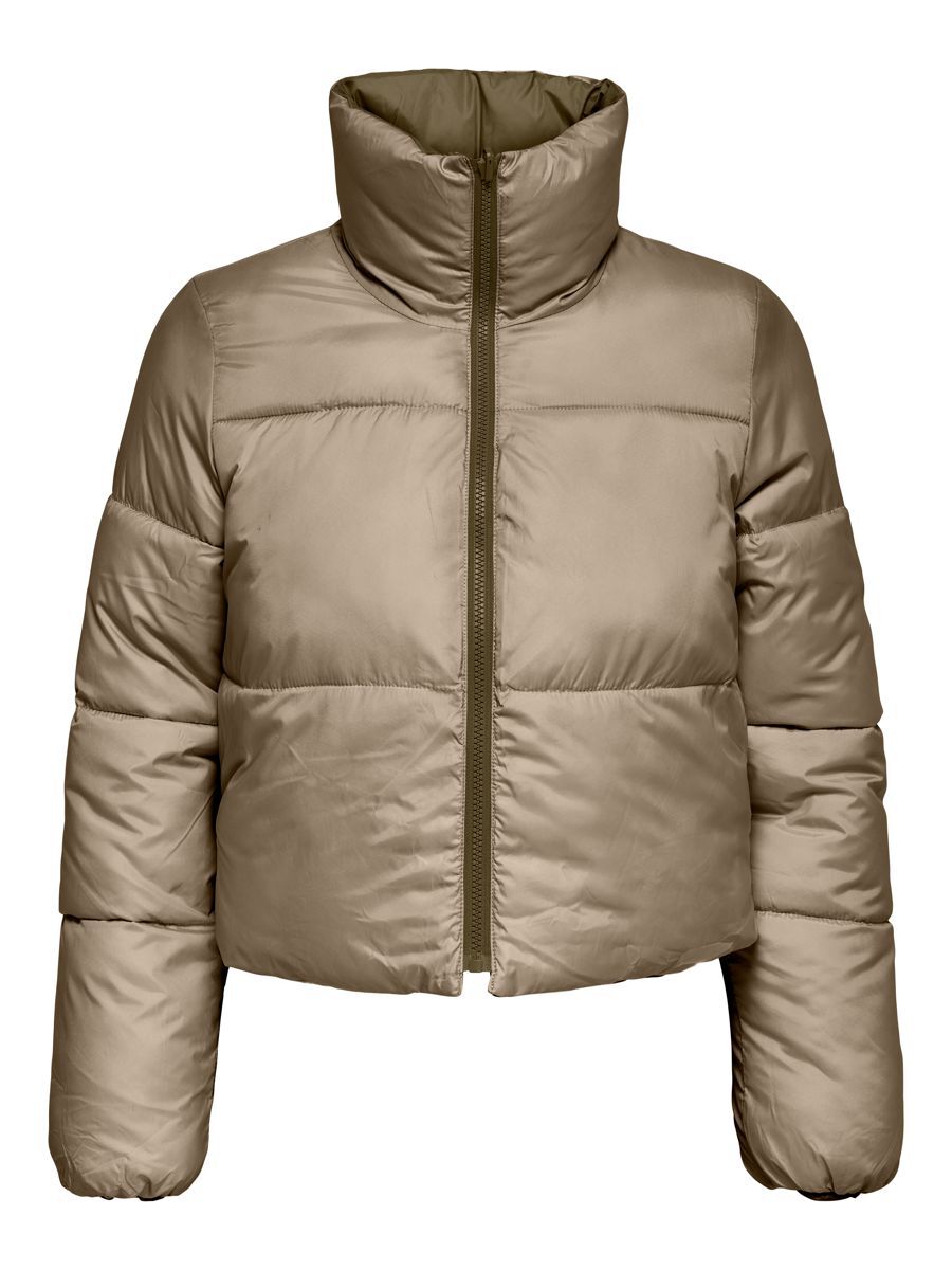 ONLY Wendbare Wattierte Jacke Damen Beige günstig online kaufen