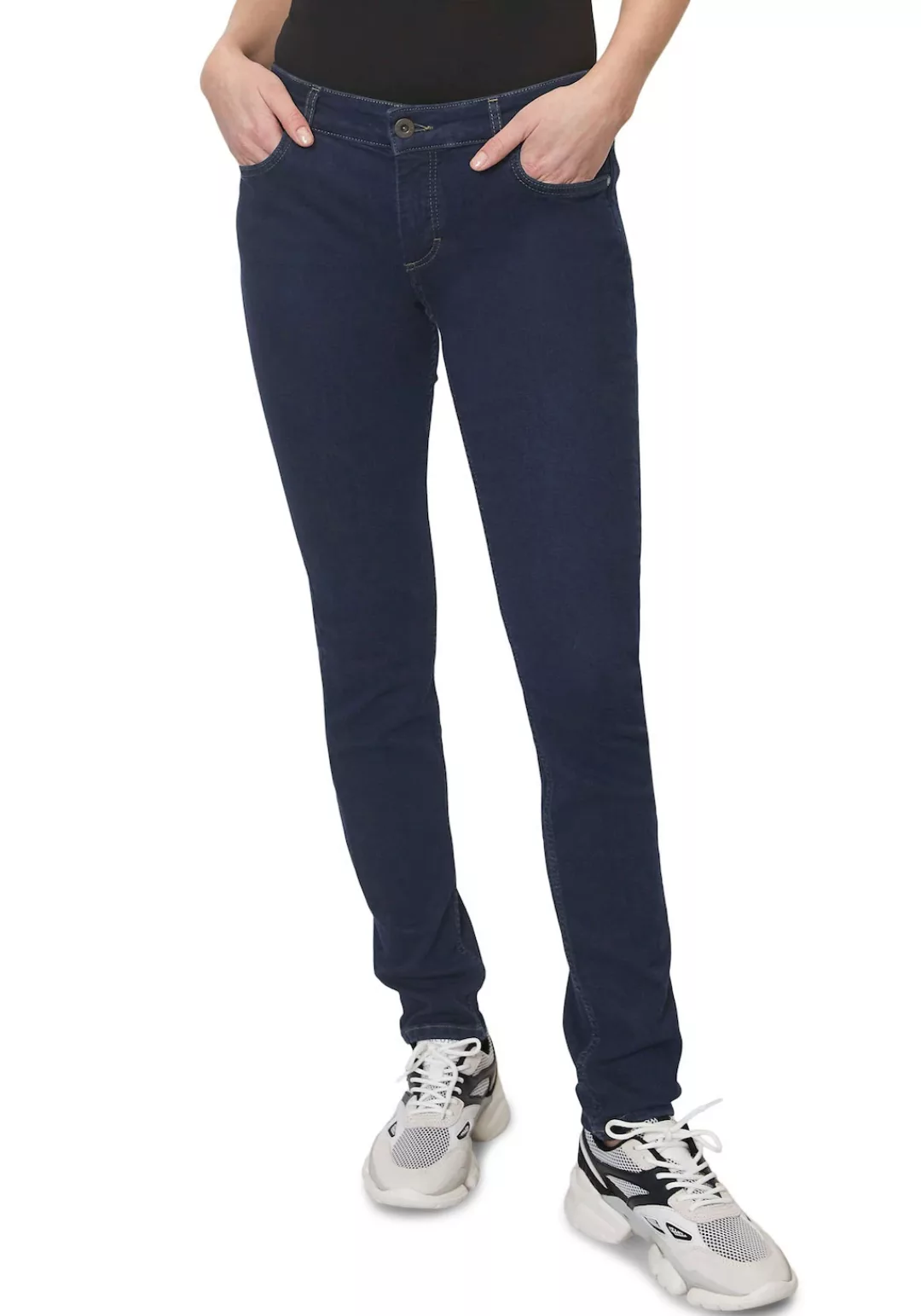 Marc O'Polo 5-Pocket-Jeans Denim Trouser, mid waist, slim fit günstig online kaufen