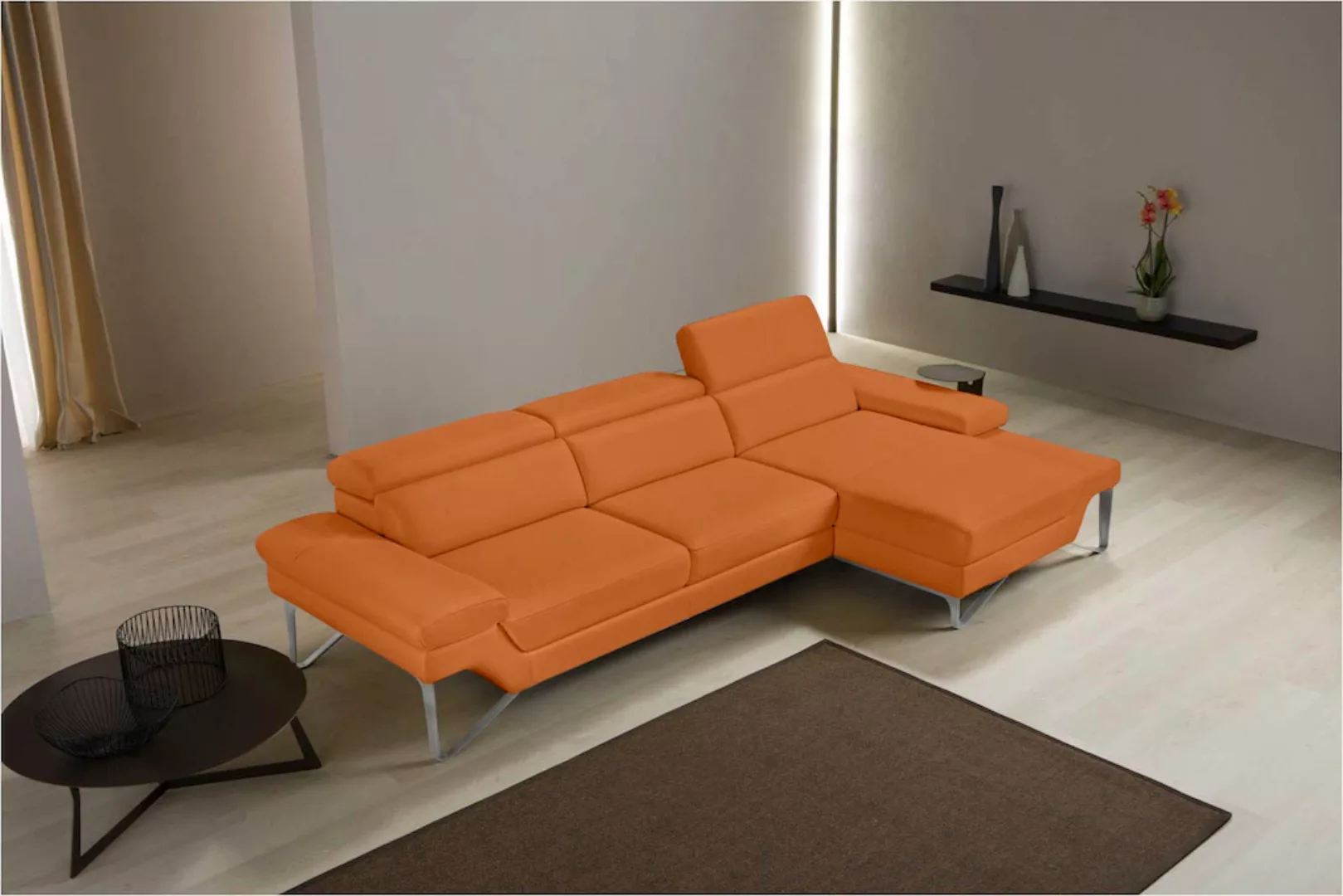 Egoitaliano Ecksofa "Princess, elegantes Designsofa mit erstklassigem Sitzk günstig online kaufen