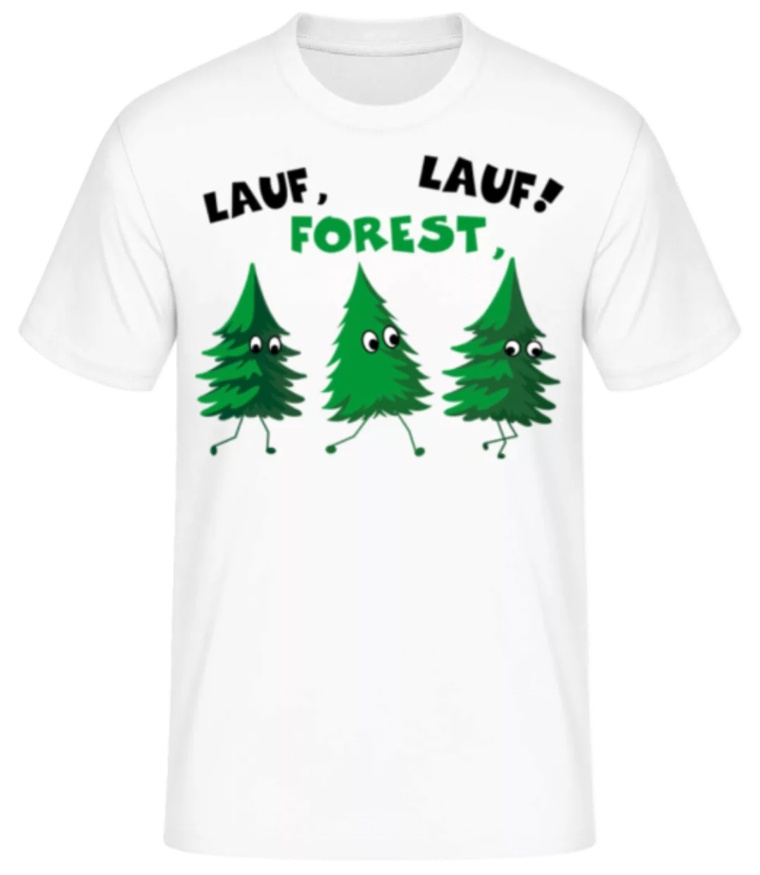 Lauf Forest Lauf · Männer Basic T-Shirt günstig online kaufen