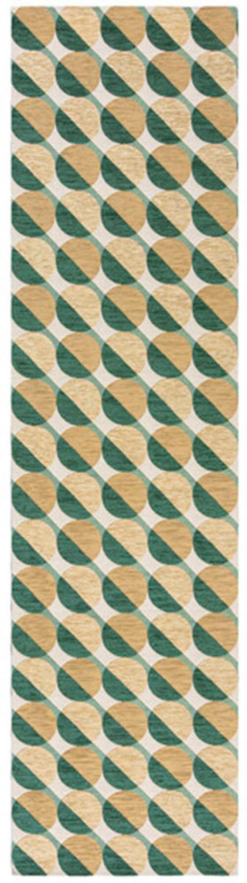 FLAIR RUGS Teppich »Carlos Geo«, rechteckig, 1 mm Höhe, fußbodenheizungsgee günstig online kaufen
