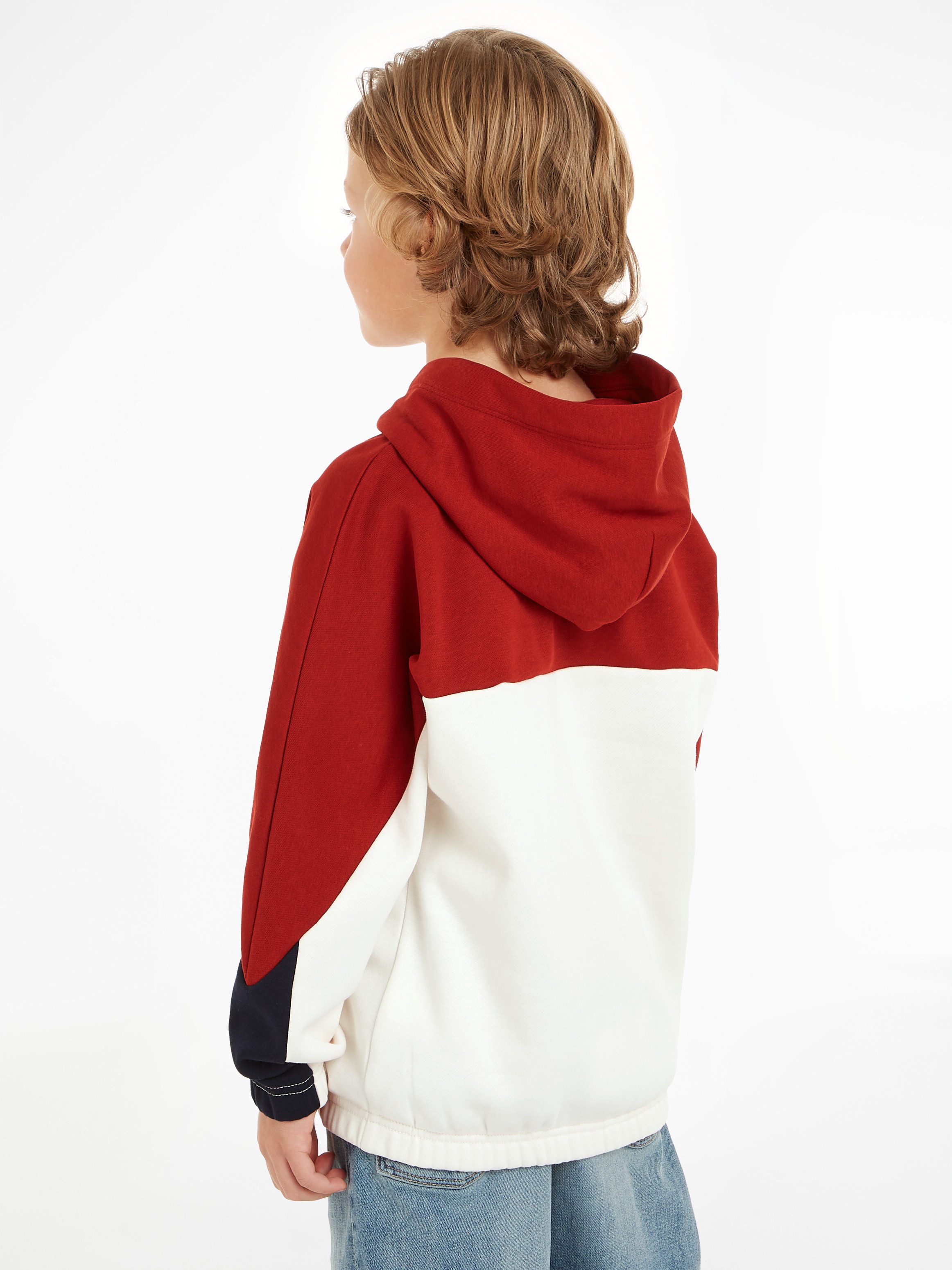 Tommy Hilfiger Kapuzensweatshirt COLORBLOCK FLEECE HOODIE günstig online kaufen