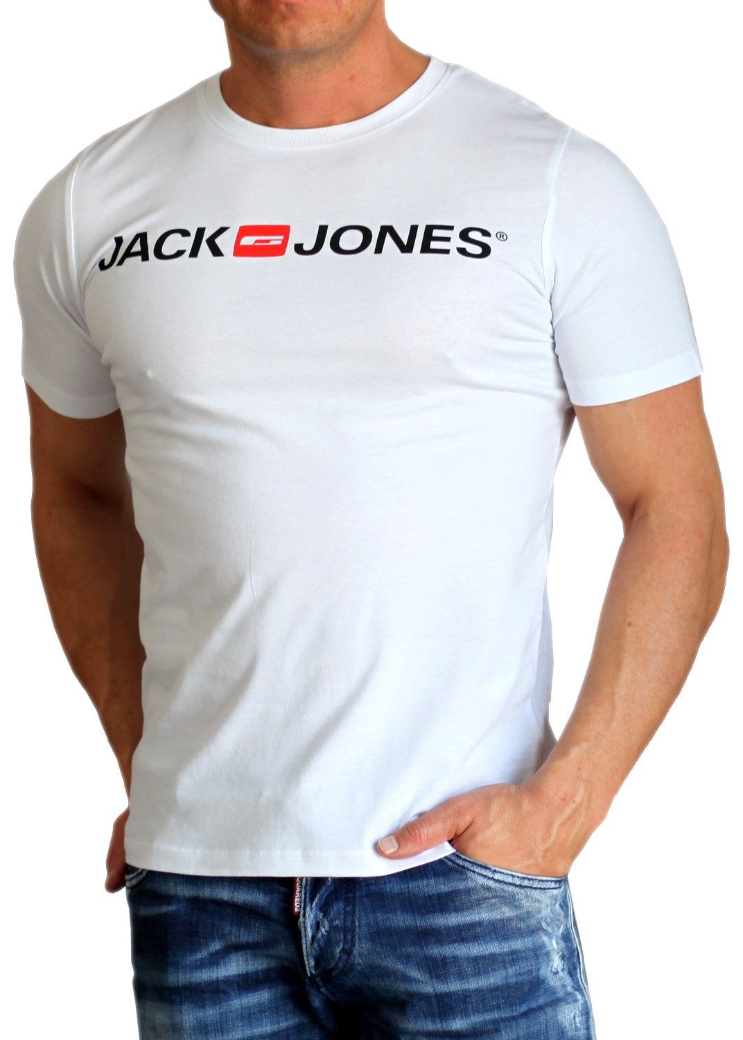 Jack & Jones T-Shirt Bequemes Logo-Shirt günstig online kaufen