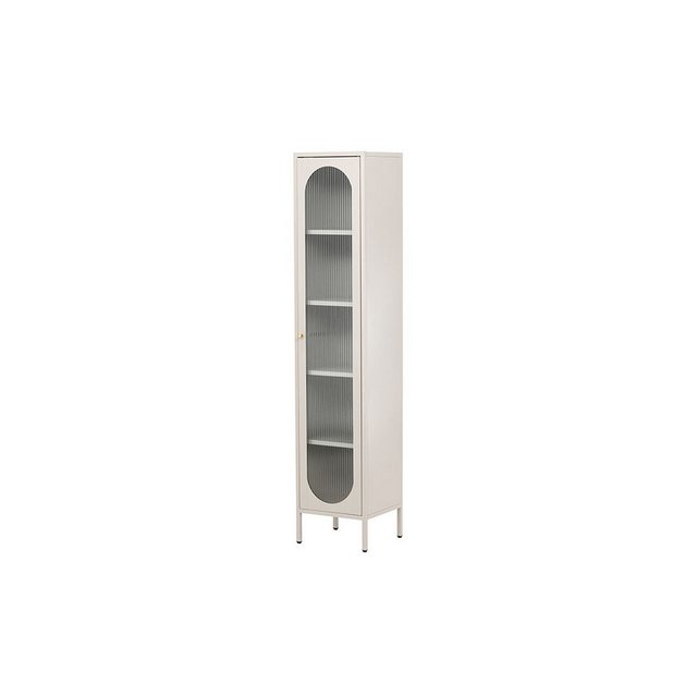 ebuy24 Vitrine Cali Vitrinenschrank 1 Tür beige. günstig online kaufen