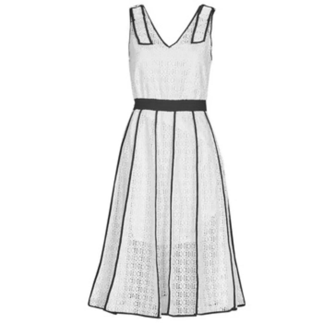 Karl Lagerfeld  Kurze Kleider KL EMBROIDERED LACE DRESS günstig online kaufen