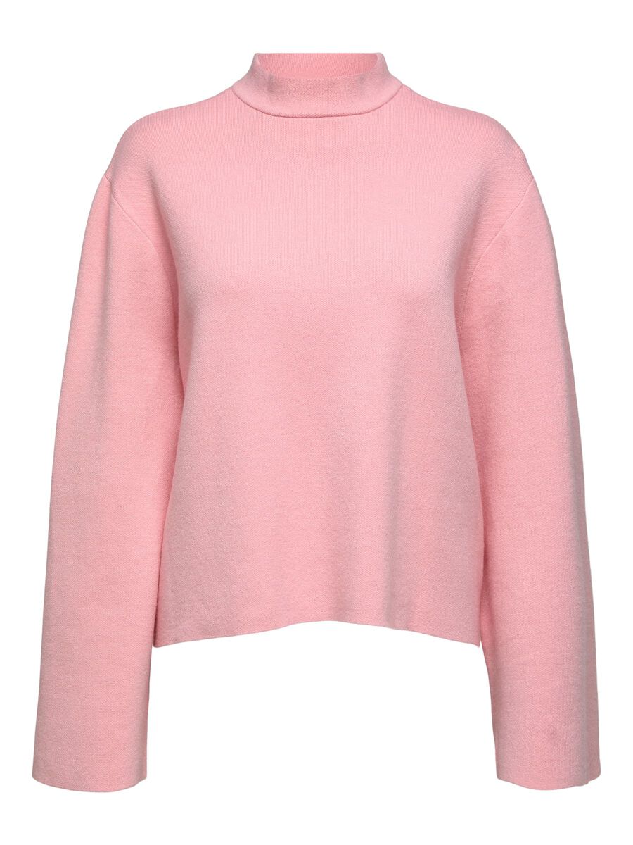 SELECTED Loose Fit Strickpullover Damen Pink günstig online kaufen
