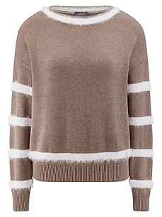 Strickpullover BASLER beige günstig online kaufen