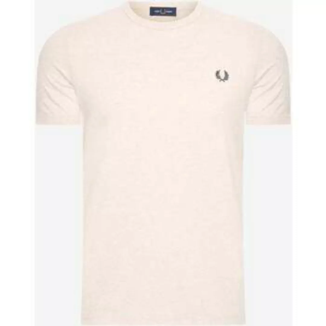 Fred Perry  T-Shirts & Poloshirts Ringer T-shirt - porridge marl günstig online kaufen