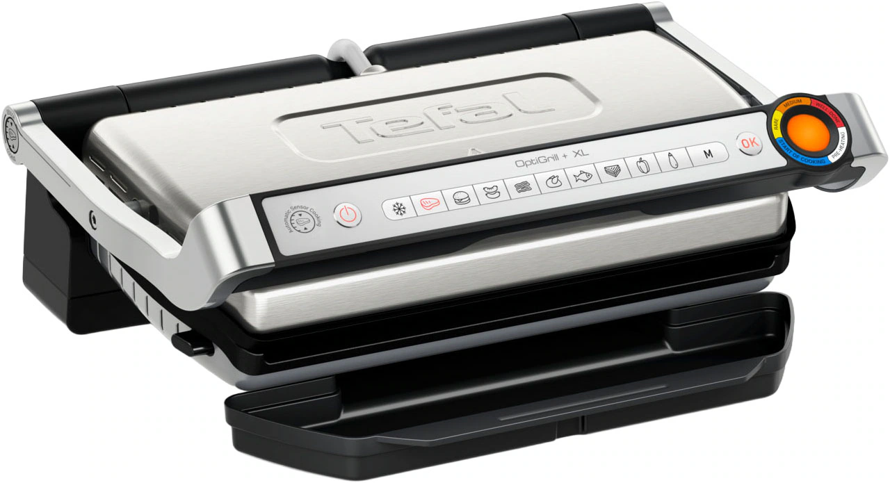 Tefal Kontaktgrill "OptiGrill + XL, erneuerte Kochstufenanzeige, 9 automati günstig online kaufen