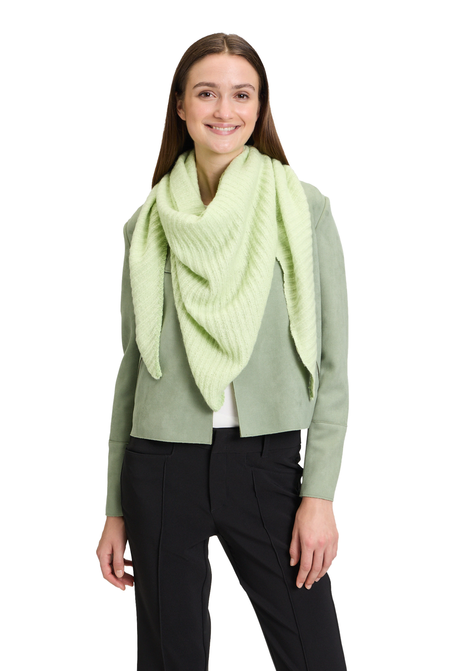 Cartoon Schal "Cartoon Damen Winterschal unifarben", Zierstich günstig online kaufen