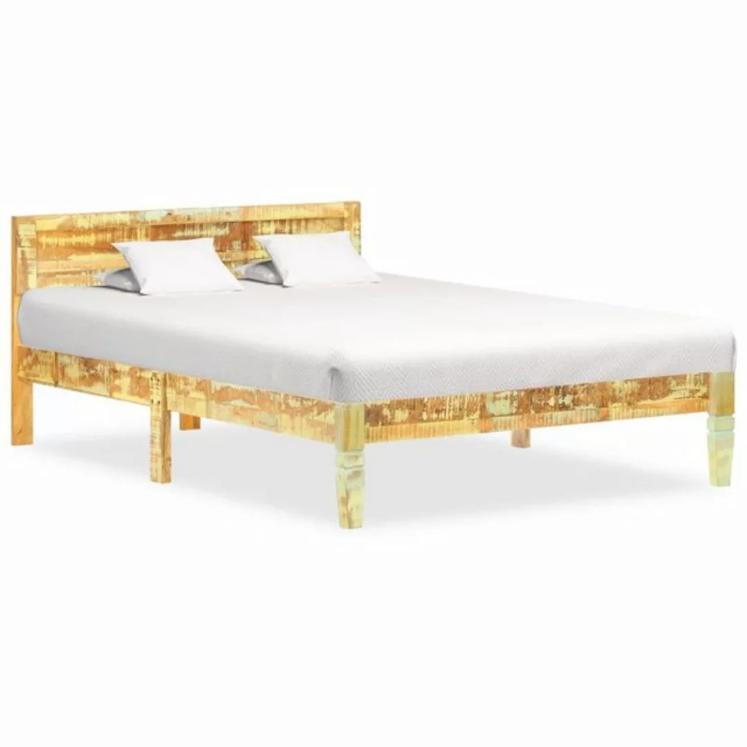 furnicato Bett Massivholzbett Altholz 120x200 cm günstig online kaufen