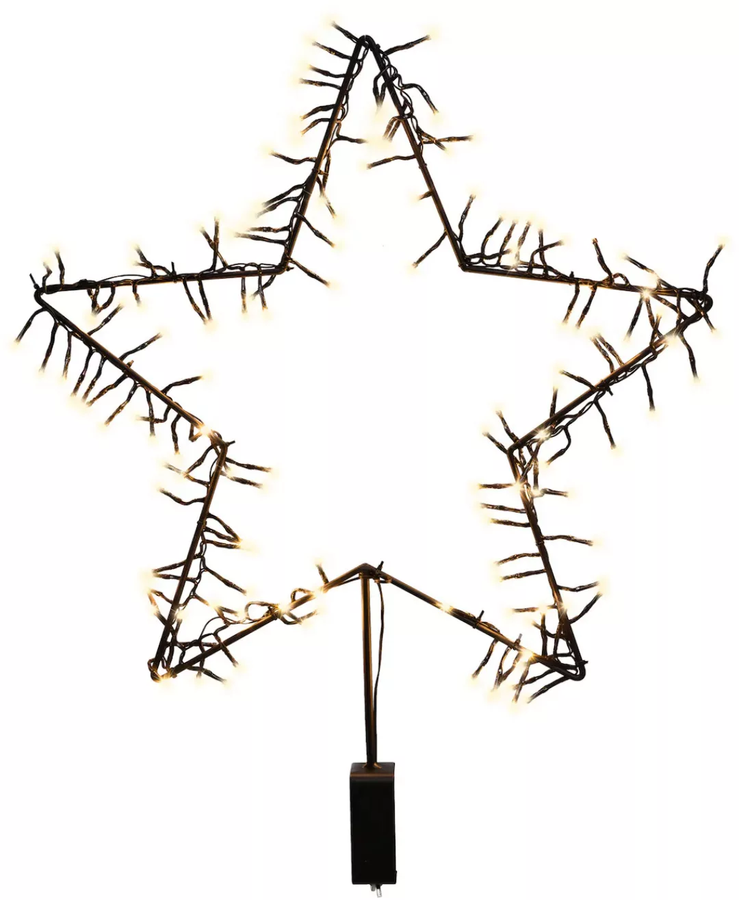 Creativ light LED Stern »Weihnachtsstern, Weihnachtsdeko« günstig online kaufen