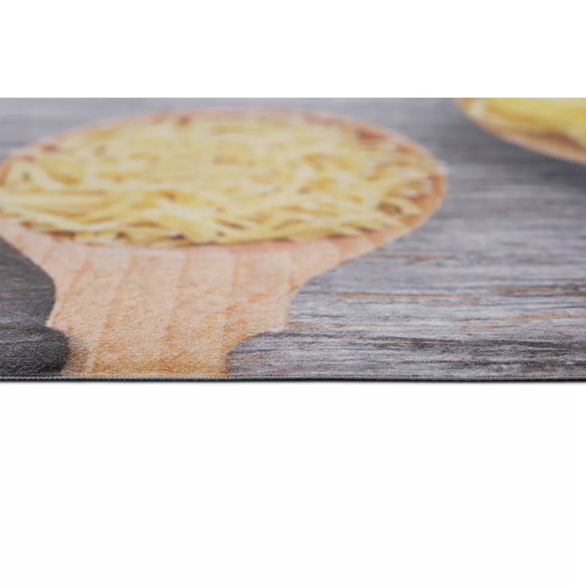 Homcom Läufer pflegeleichter Küchenläufer PVC Pasta 50 x 150 cm günstig online kaufen