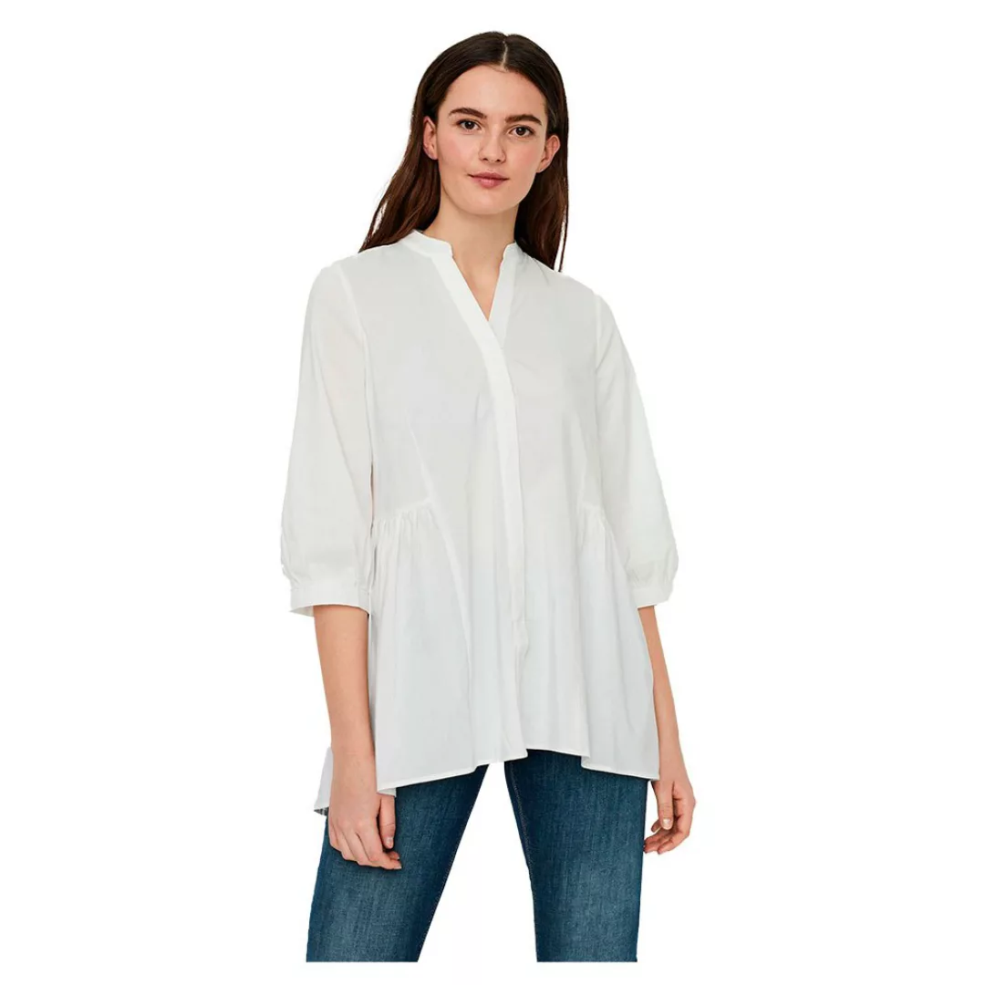 Vero Moda Clara 3/4 Ärmel Shirt M Snow White günstig online kaufen