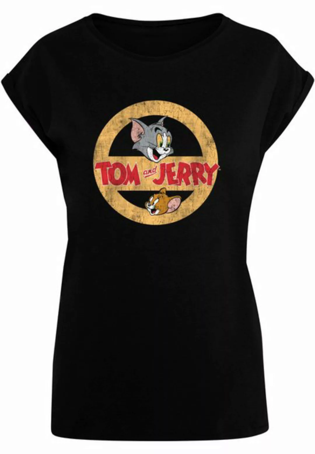 ABSOLUTE CULT T-Shirt ABSOLUTE CULT Damen Ladies Tom and Jerry - Circle One günstig online kaufen