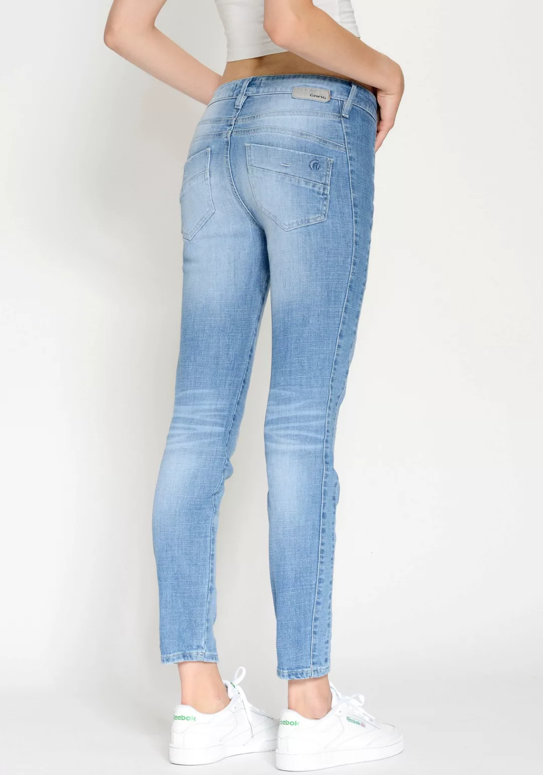 GANG Slim-fit-Jeans "94SANA", mit Galonstreifen günstig online kaufen