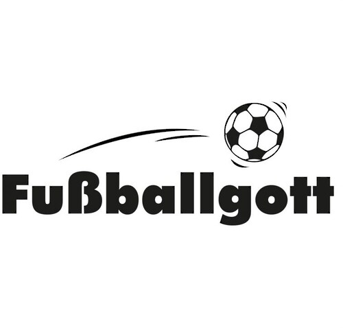 Wall-Art Wandtattoo "Fußball Aufkleber Fußballgott", (1 St.), selbstklebend günstig online kaufen