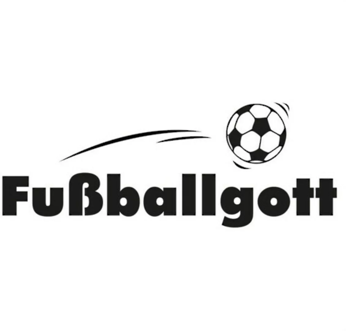 Wall-Art Wandtattoo »Fußball Aufkleber Fußballgott«, (1 St.), selbstklebend günstig online kaufen