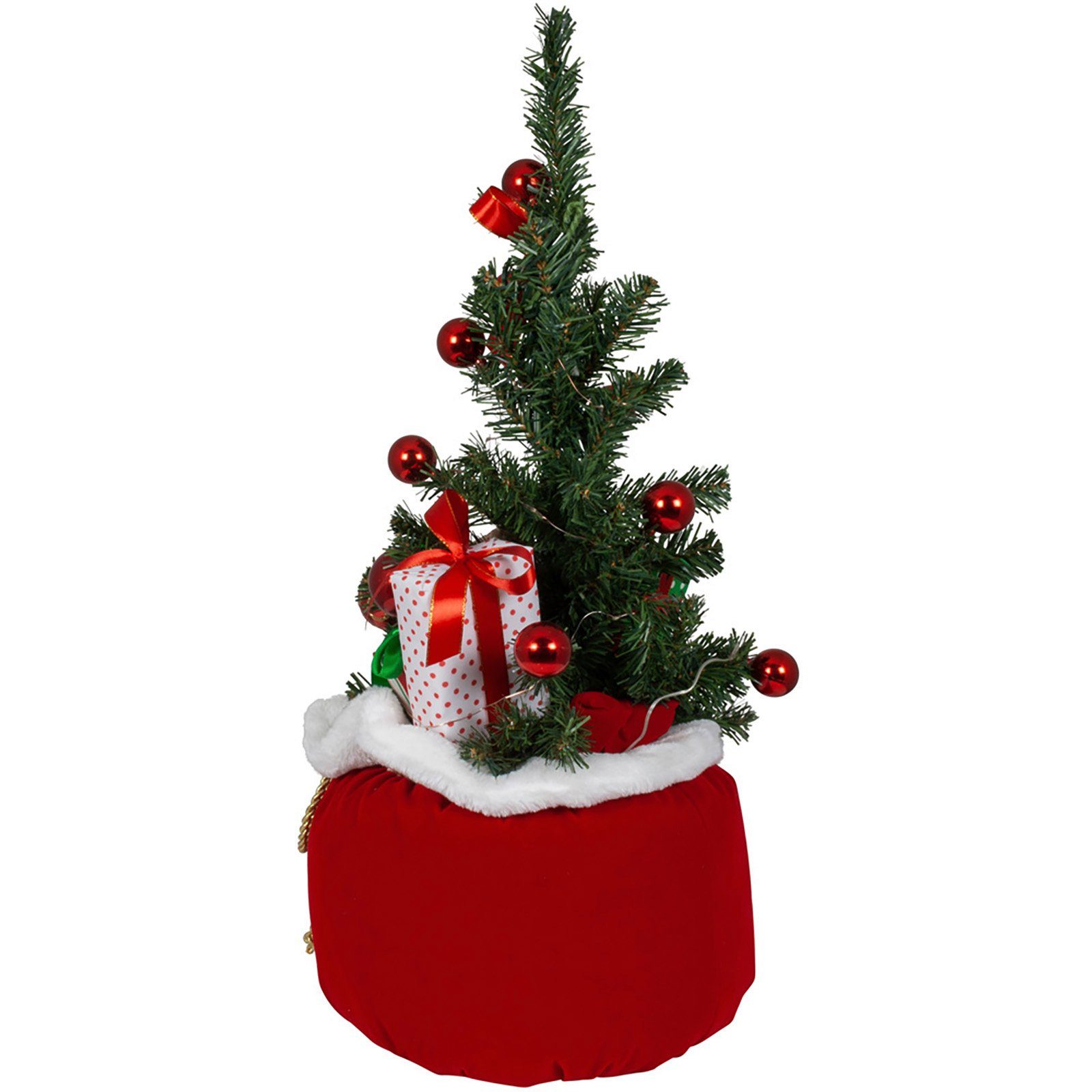 Christmas Paradise LED Dekofigur beleuchteter Geschenkesack günstig online kaufen