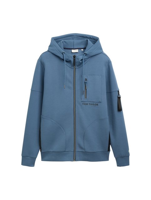 TOM TAILOR Sweatshirt Hoodie Sweatjacke mit Taschen günstig online kaufen