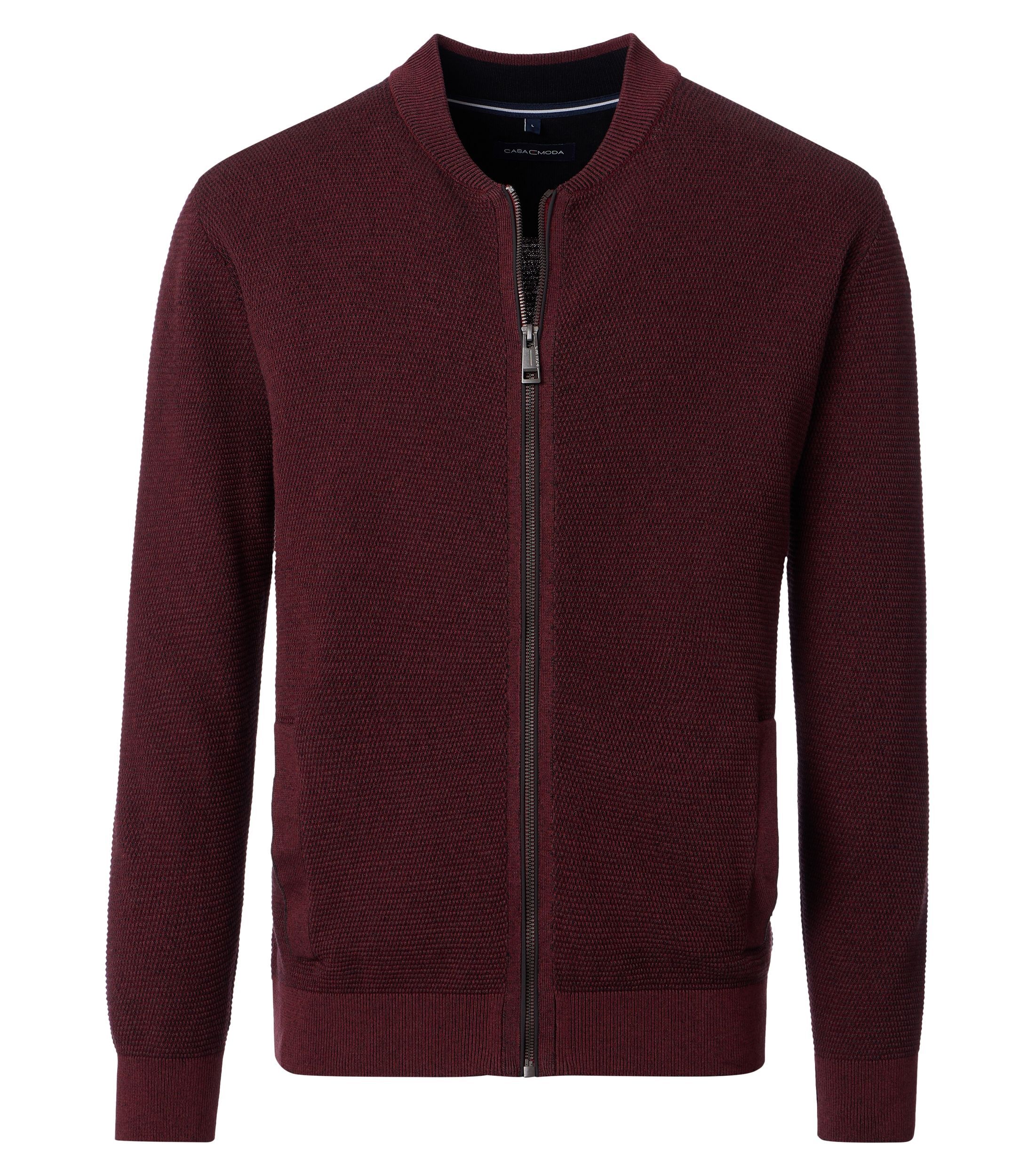 CASAMODA Strickjacke "CASAMODA Strickjacke uni" günstig online kaufen