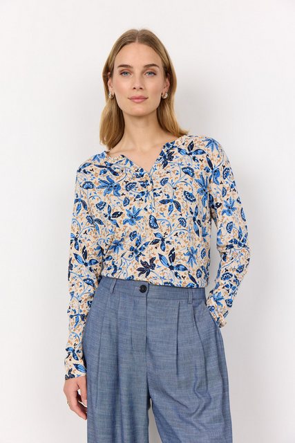 soyaconcept Klassische Bluse Soyaconcept Bluse SC-Felicity mit Print in Air günstig online kaufen