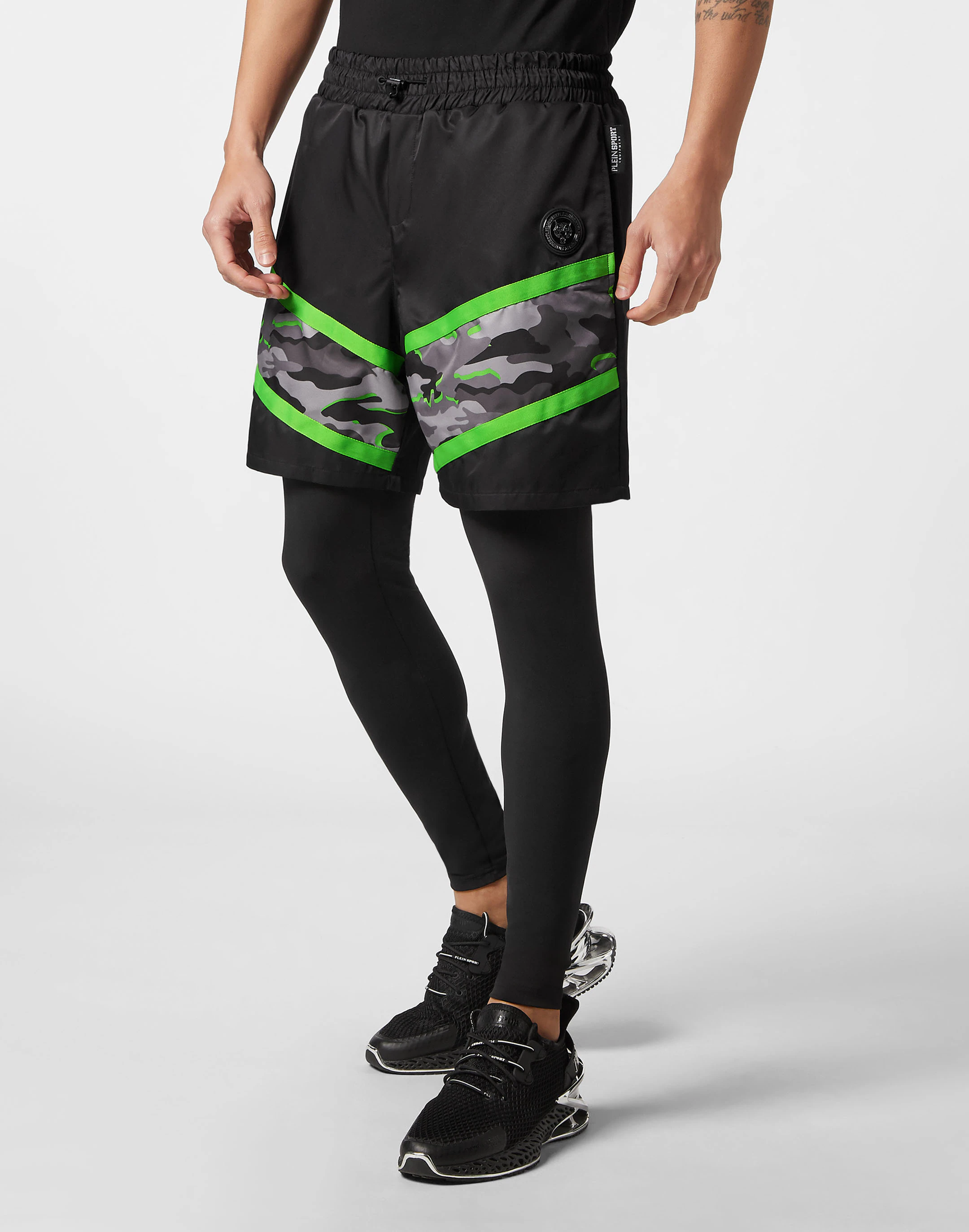 PLEIN SPORT Sporthose "Camouflage" günstig online kaufen