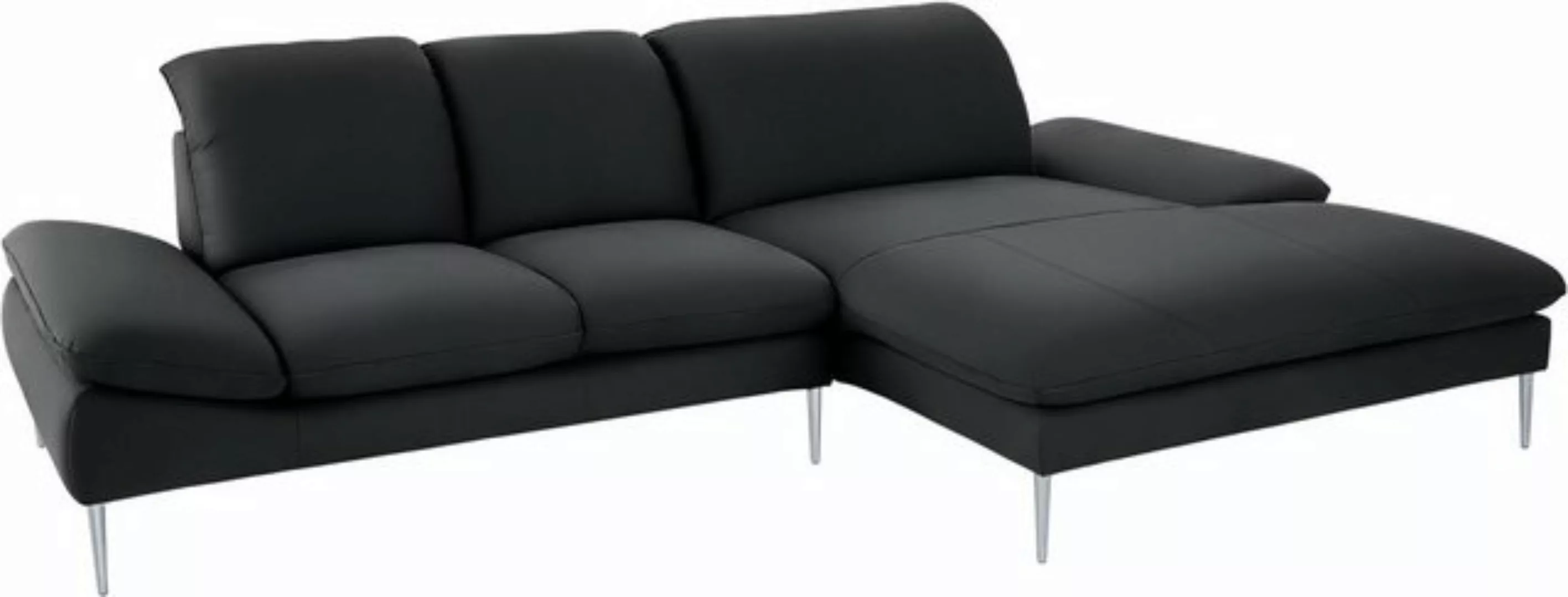 W.SCHILLIG Ecksofa enjoy&MORE, mit Sitztiefenverstellung, Füße silber matt, günstig online kaufen