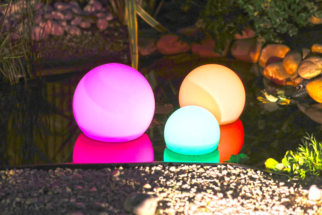 Ubbink LED Gartenleuchte "MultiBright Solar Float 30", für Garten, Teich od günstig online kaufen