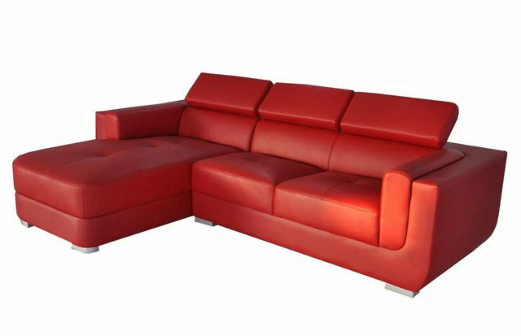 Xlmoebel Ecksofa Modernes Ledersofa mit USB-Anschluss für das Wohnzimmer in günstig online kaufen