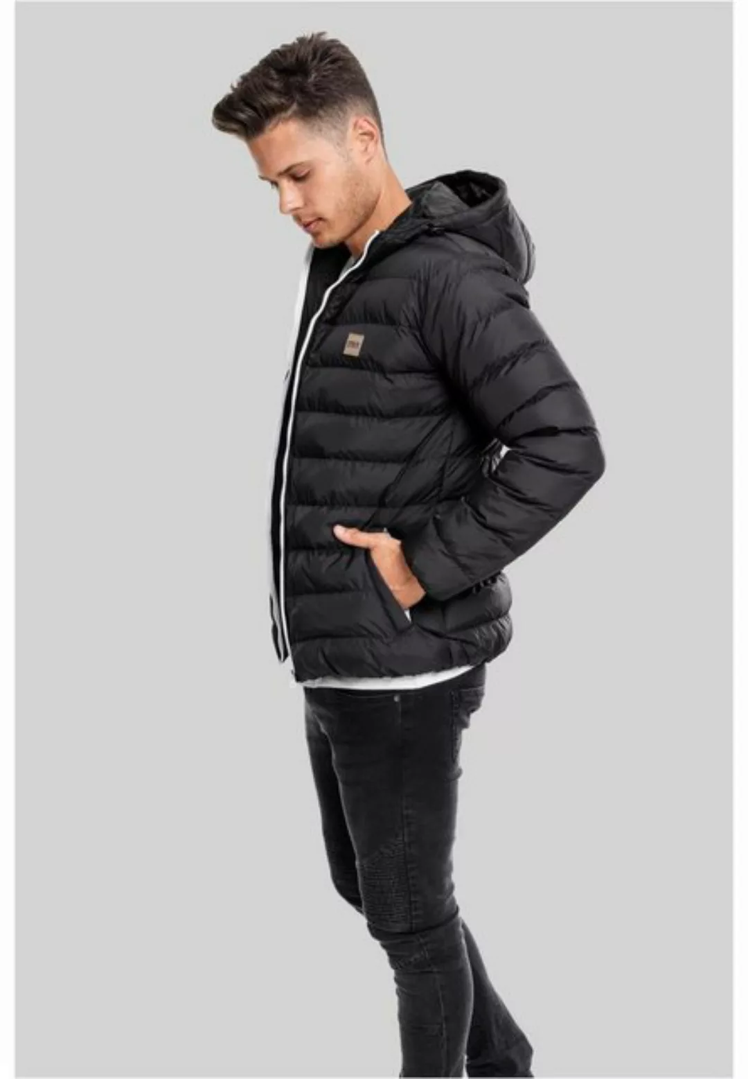 URBAN CLASSICS Winterjacke TB863 - Basic Bubble Jacket blkwhtblk M günstig online kaufen